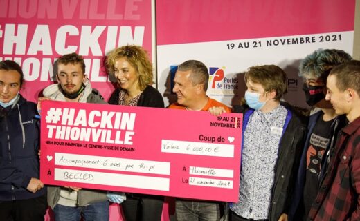 Beeled, le projet coup de cœur du Hackin Thionville qui facilite le stationnement en ville