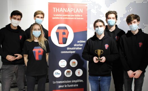 Thanaplan, la solution numérique pour les professionnels du funéraire, remporte le Trophée des EIP 2022