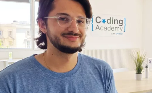 Challenge et expérience sociale : la Coding Academy vue par Guilhem Lacombe