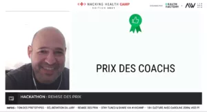 Prix des coachs hacking health camp