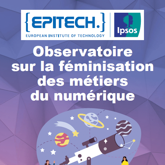 epitech ipsos feminisation métiers du numérique